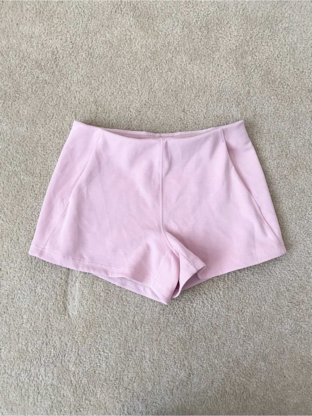 Lululemon Softstreme Milkshake Pink Shorts